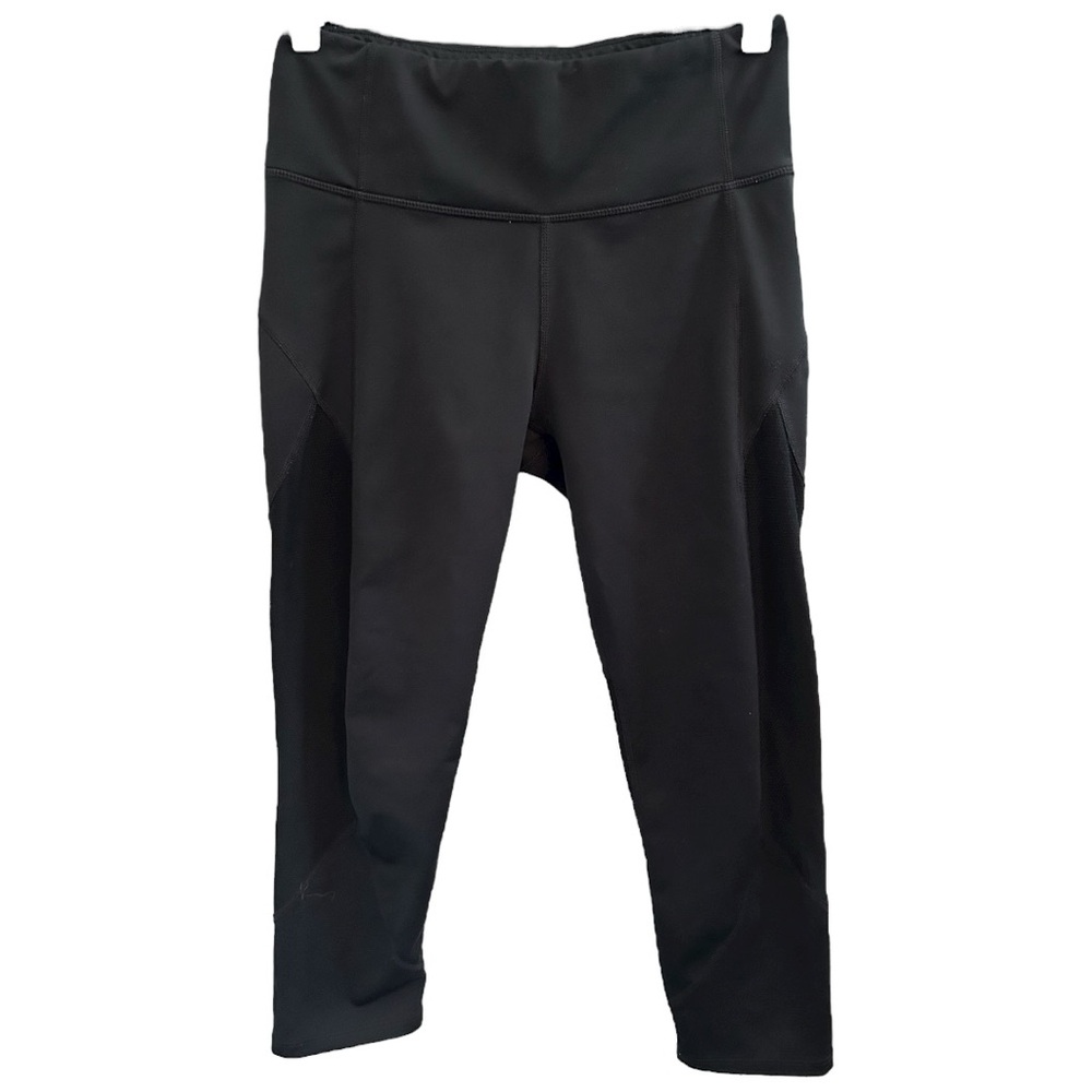 Athleta Women’s Black Athletic High Rise Capri Leggings‎  Sz S